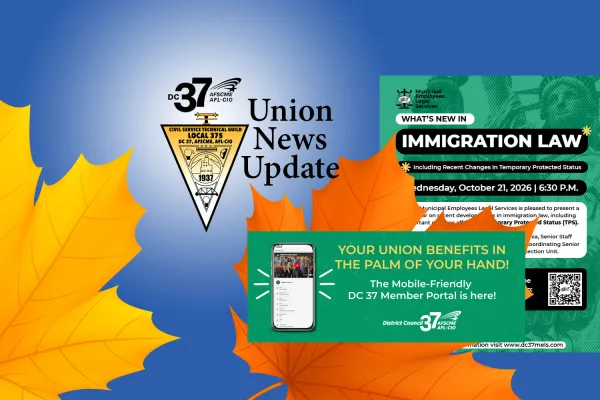 Local 375 News Update October 2026